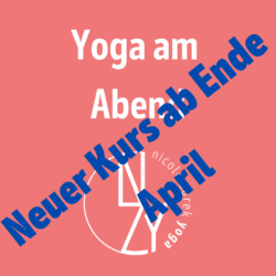 Yoga am Abend, DI, 18:00 -19:30